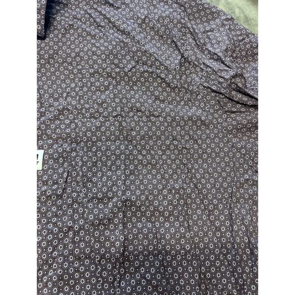 Moda Campia Moda 4XLT Red design Long Sleeve Button Shirt Big Tall Man - Picture 3 of 6